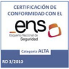 ENS Spain logo Certificacion de conformidad con el