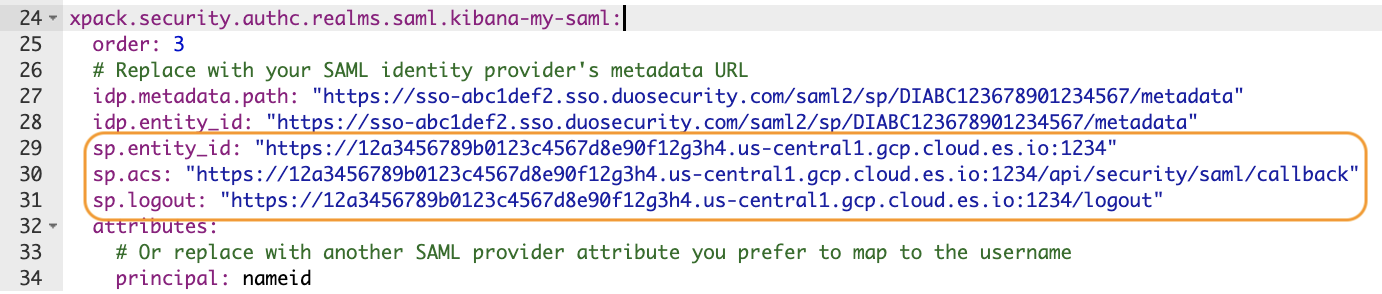 Elastic Kibana Endpoint URLs Copied